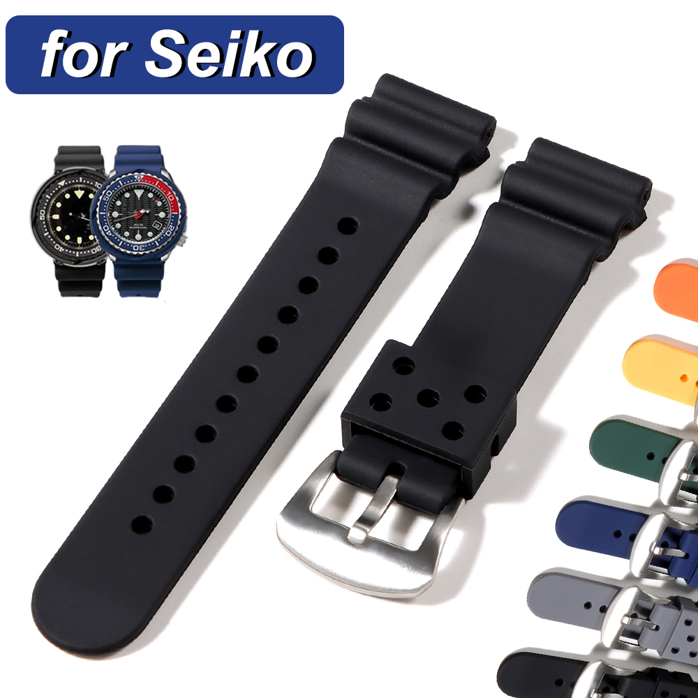 Seiko Watch Prospex - Pulseira de relógio de 20mm 22mm
