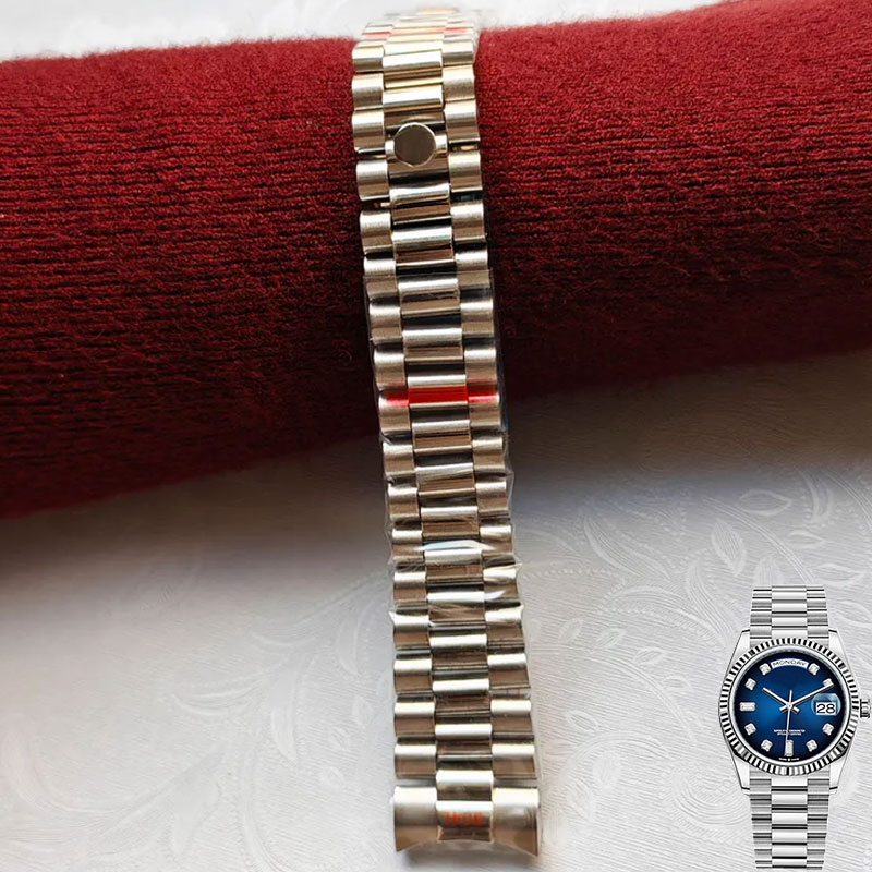 Rolex Watch Datejust - Pulseira sólida de 20mm 904l para