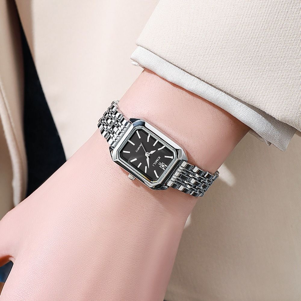 Relógios de quartzo de aço ino - Canvas Strap Watch avaliação e preço