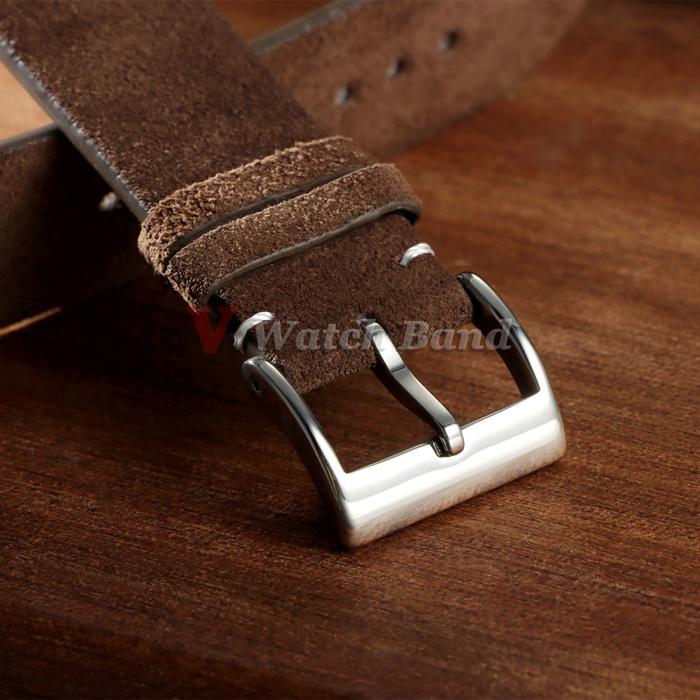 20mm 22mm de alta qualidade ca - Suede Strap Watch avaliação e preço
