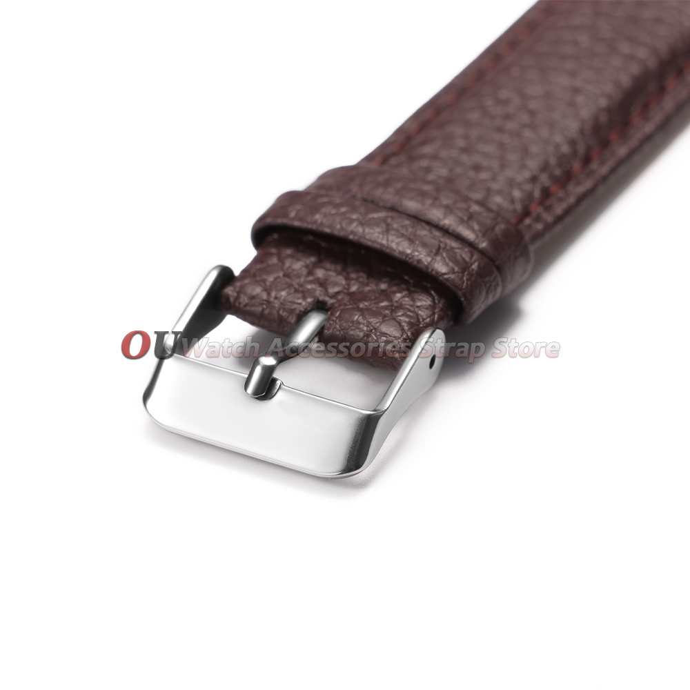 Pulseira de Couro com Padrão L - Suede Strap Watch avaliação e preço
