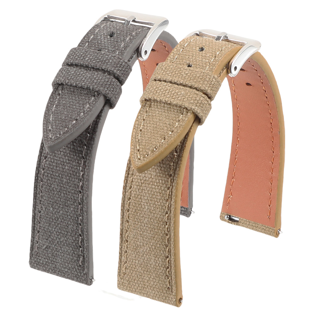 Pulseira de Relógio Artesanal  - Canvas Strap Watch avaliação e preço