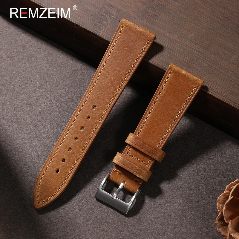 Crazy Horse-Pulseira de relógi - Suede Strap Watch avaliação e preço