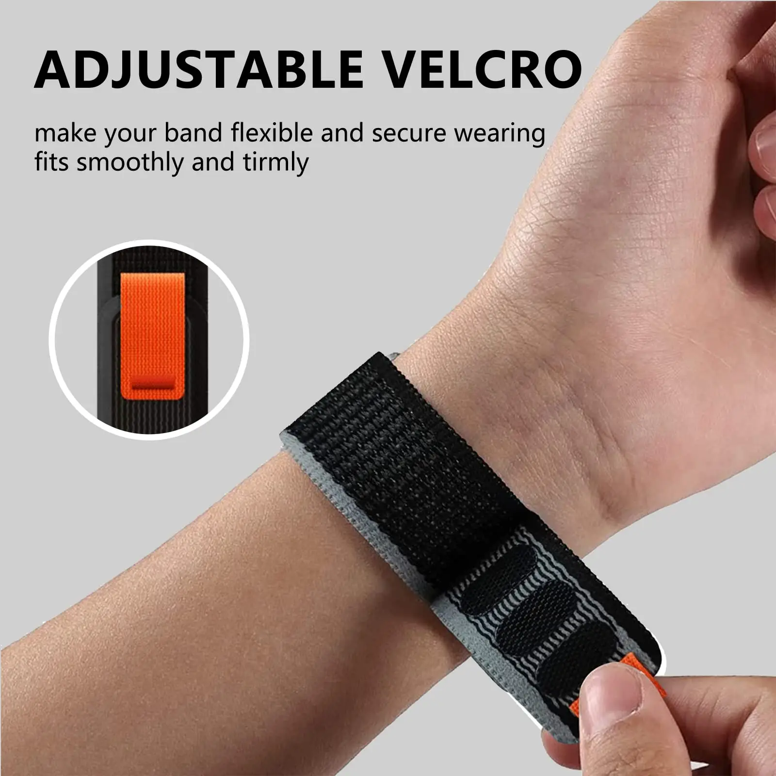Pulseira trilha loop 20/22mm p - Sport Loop Velcro avaliação e preço