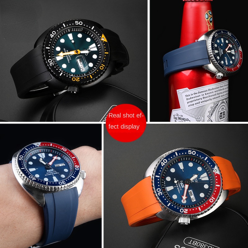 Pulseira de relógio fkm para s - Seiko Watch Prospex avaliação e preço